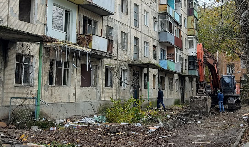 Фото: Снос дома на Кривошлыковском 4, кадр жильцов дома