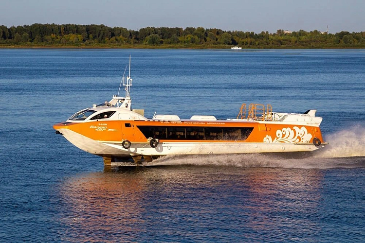 Фото: Скоростное судно "Валдай", кадр ПРО