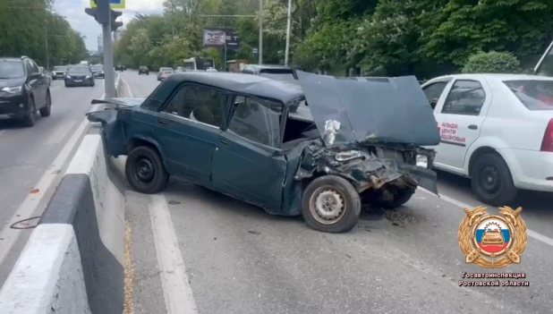 Фото: ДТП на проспекте Стачки в Ростове