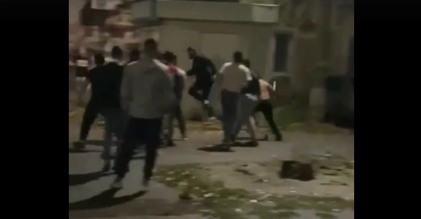Фото: Массовая драка в Волгодонске, кадр очевидца