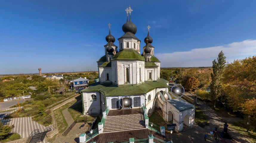 Фото: войсковой собор в Старочеркасске, кадр с официального сайта собора