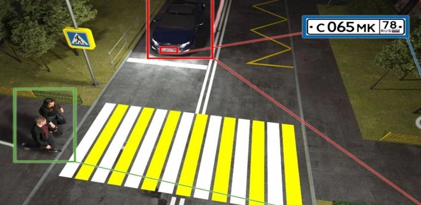 Фото: Умный переход, который будет выписывать штрафы в Ростове / кадр ЦУПП