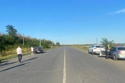 Фото: с места ДТП \\ фото: УГИБДД РО