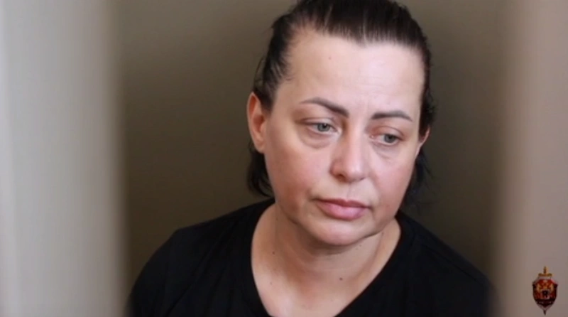 Фото: осуждённая за шпионаж // кадр пресс-службы УФСБ РФ по РО