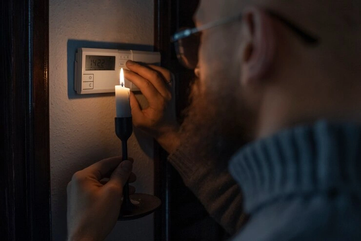 Фото: отключение света в Аксае // фото с сайта Freepik.com