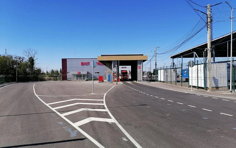 Фото: Пункт пропуска // фото минтранса РО