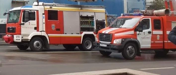 Фото: пожарные машины в Ростове, кадр из архива 1rnd