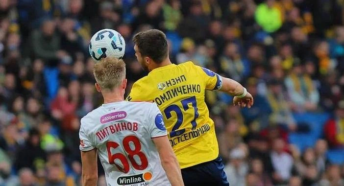 Фото: момент матча "Ростов" - "Спартак", кадр ТГ ФК остов