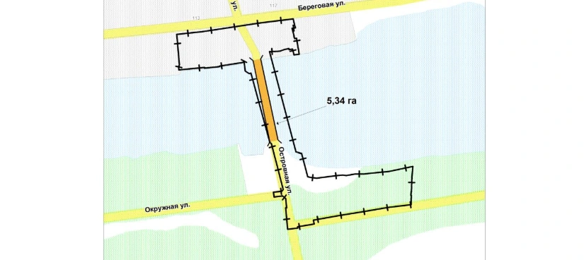 Фото: проект моста на Зелёный остров