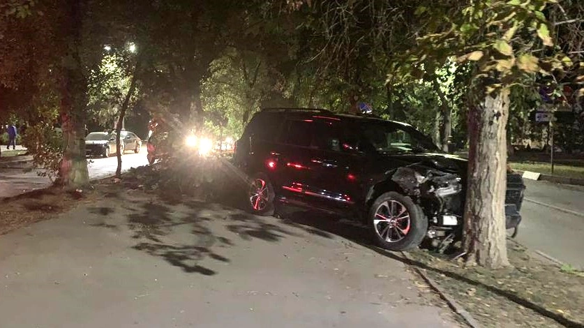 Фото: Место массового ДТП в Волгодонске, кадр ГИБДД