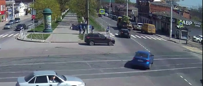 Фото: с места ДТП \\ кадр "Тузловград"