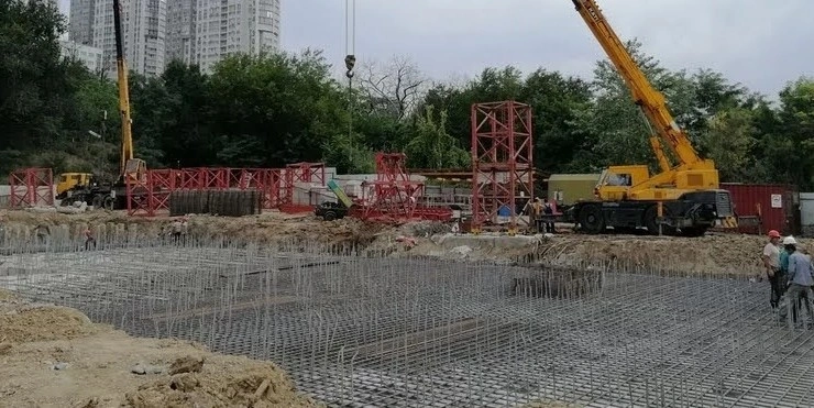 Фото: Стройка в Ростове, кадр из архива 1rnd