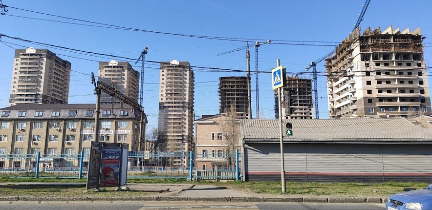 Фото: новостройки Ростова \\ кадр 1rnd.ru