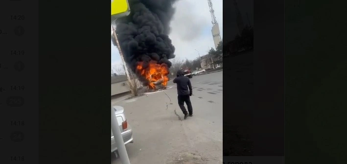 Фото: скриншот видео очевидцев