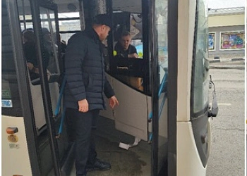 Фото: Более 20 нарушений в работе городского общественного транспорта//фото мэрии Ростова