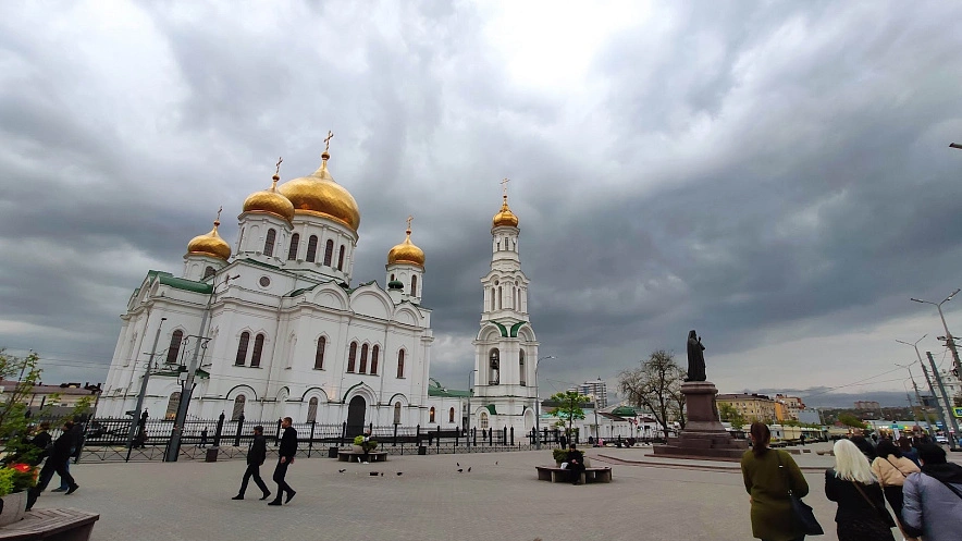 Фото: тучи над Ростовом // кадр из архива 1rnd