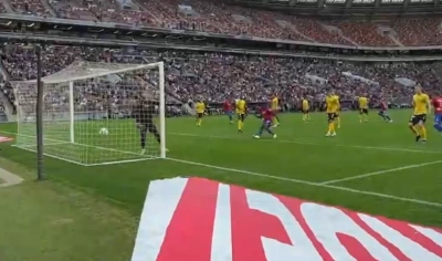 Фото: отменённый гол в ворота "Ростова", кадр пресс-службы ЦСКА