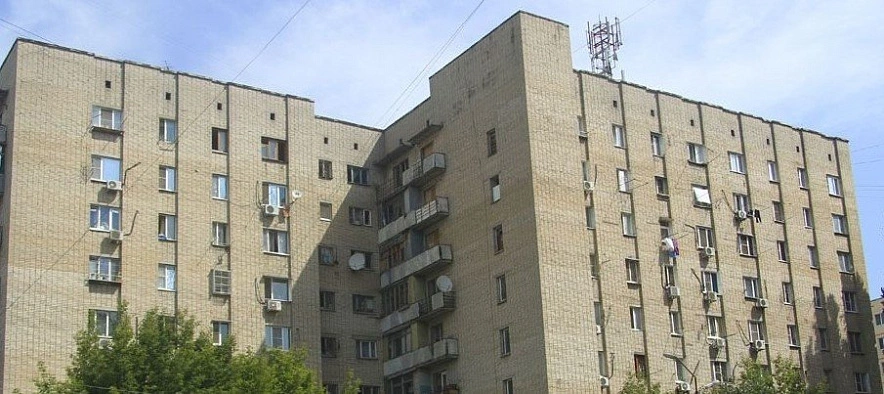 Фото: многоэтажный дом в Ростове // кадр из публикаций 1rnd