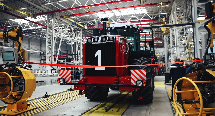 Фото: на Ростсельмаше, кадр пресс-службы компании