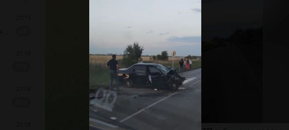 Фото: с места ДТП