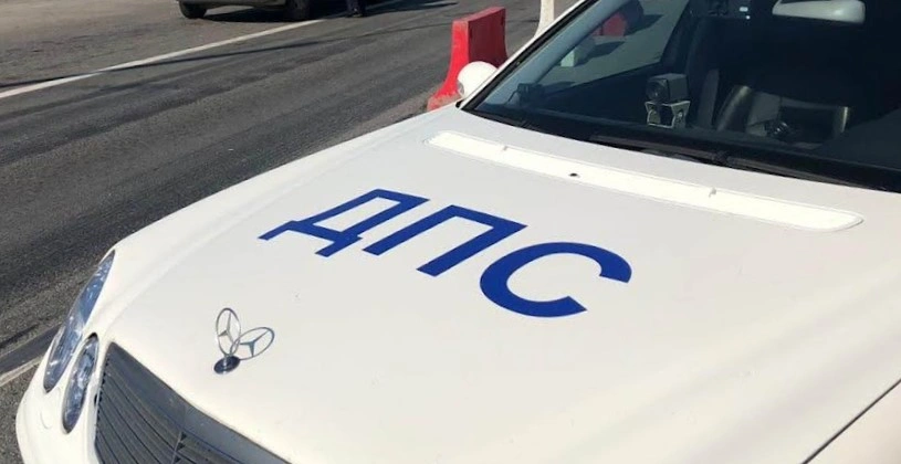 Фото: Машина ДПС, кадр из архива 1rnd