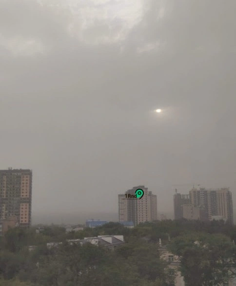 Ростов во время пыльной бури 2 сентября Ростов во время пыльной бури 2 сентября