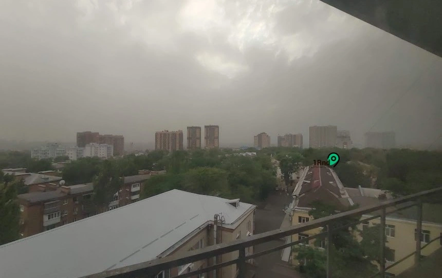 Таких сильных песчаных бурь в Ростове не было несколько лет Таких сильных песчаных бурь в Ростове не было несколько лет