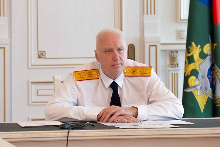 Фото: Глава СКР Александр Бастрыкин, кадр пресс-центра СКР