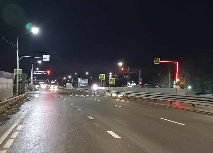 Фото: Под Ростовом рейсовый автобус сбил насмерть пешехода на М-4 «Дон» // фото ГИБДД РО