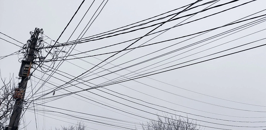 Фото: провода в Ростове, кадр 1rnd