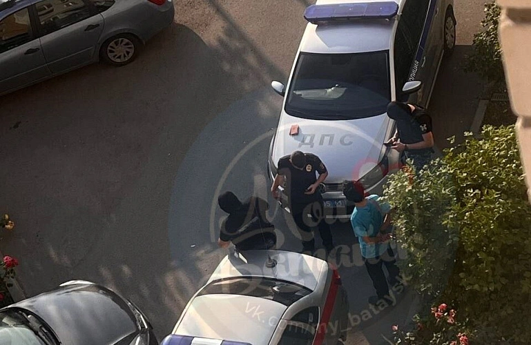 Фото: задержание // фото из ТГ-канала "Мой Батайск"