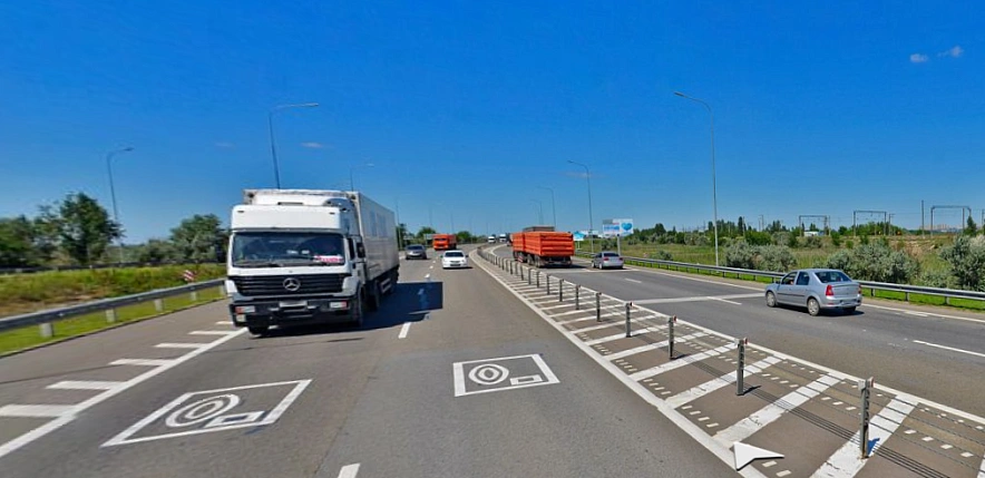 Фото: Трасса Ростов - Азов, Яндекс.Карты