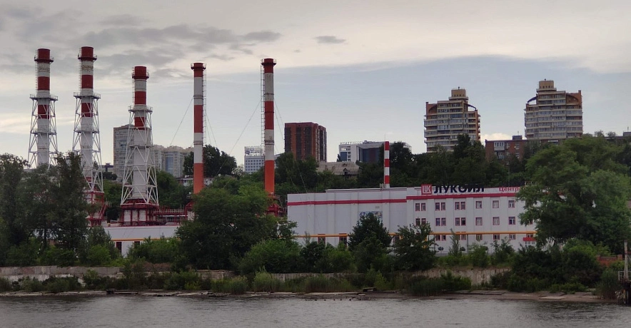 Фото: Центральная котельная Лукойла в Ростове, кадр 1rnd