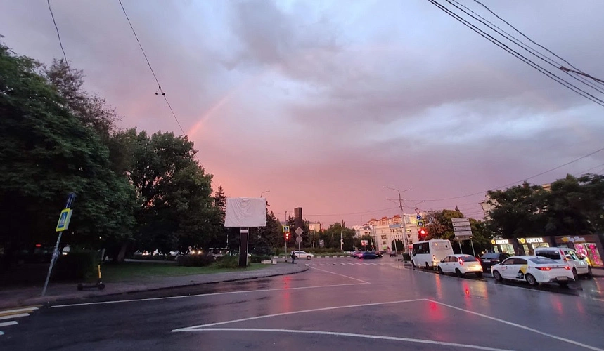 Фото: Закат в Ростове после тропического ливня 10 августа, кадр 1rnd