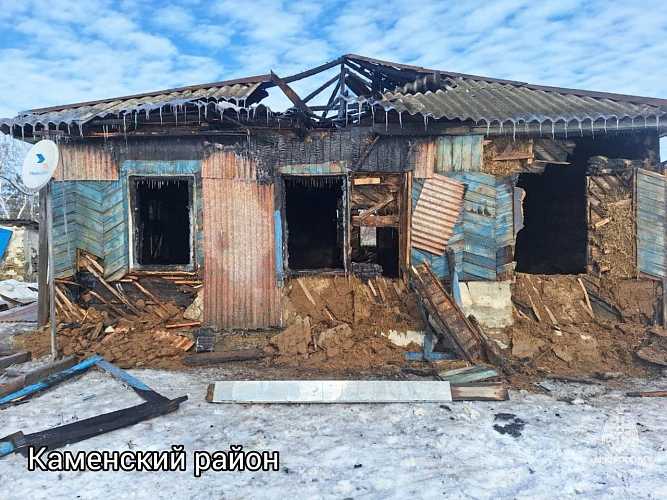 Фото: пожар в Ростовской области // кадр МЧС