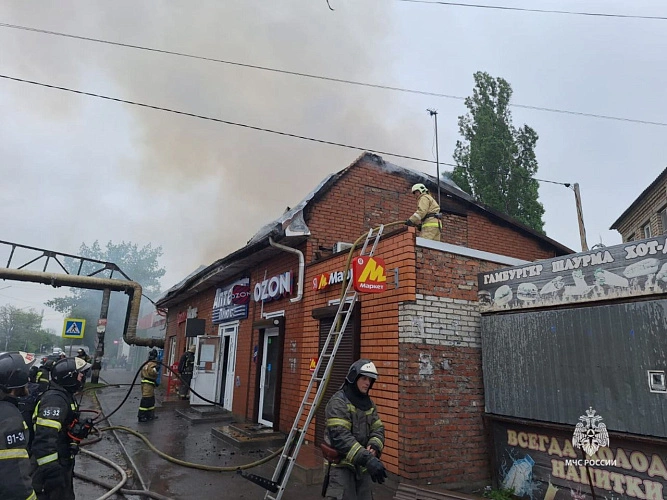 Фото: с места ЧП \\ кадр ГУ МЧС РФ по РО