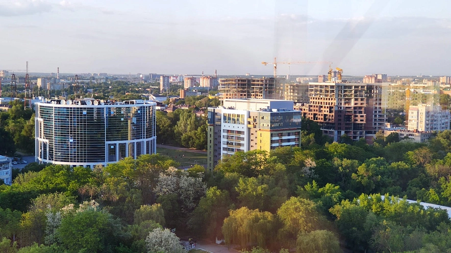 Фото: панорама Ростова, кадр 1rnd