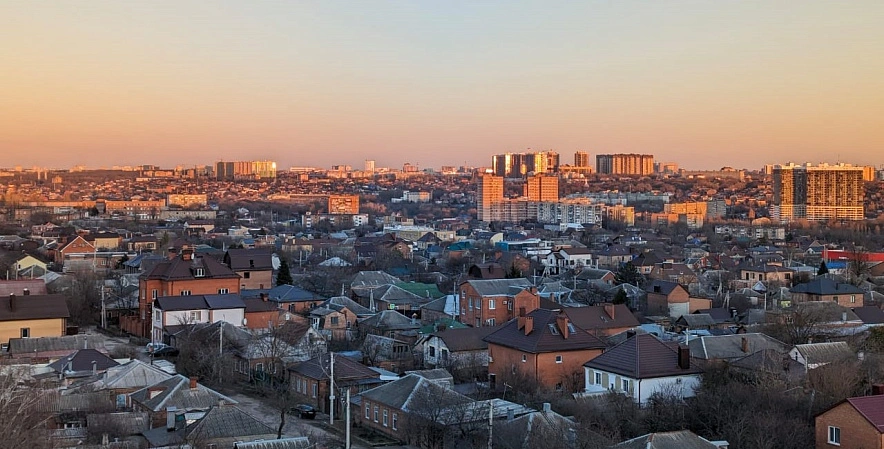 Фото: Закат в Ростове в ветреный день, кадр 1rnd