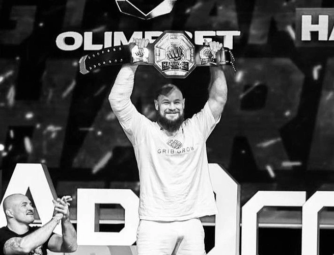 Фото: Умер 35-летний ростовский боец-тяжеловес Александр «Воля» Коломыцев, фото - ТГ-канал Э. Германский 