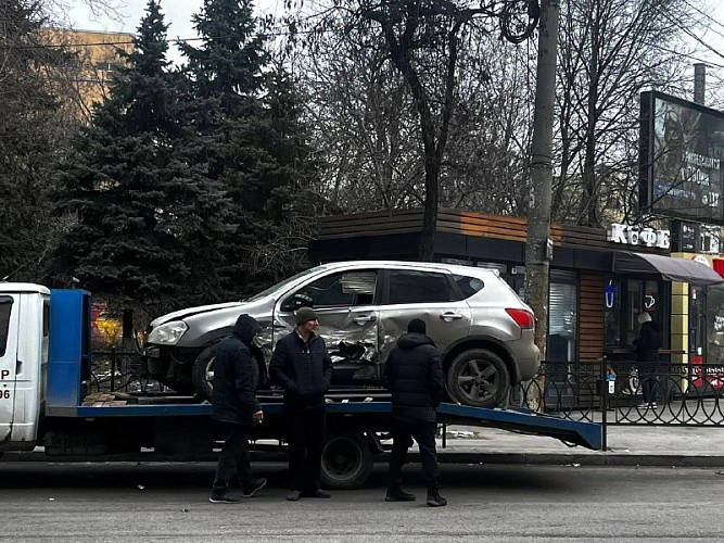 Фото: с места происшествия \\ кадр УГИБДД РО