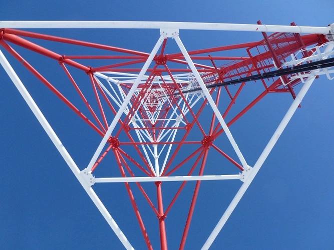 Фото: Трансляционная вышка, кадр ВК РТРС