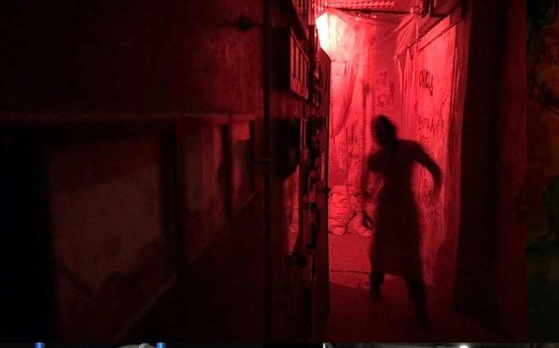 Фото: Кадр хоррор-квеста, фото из публикаций 1rnd