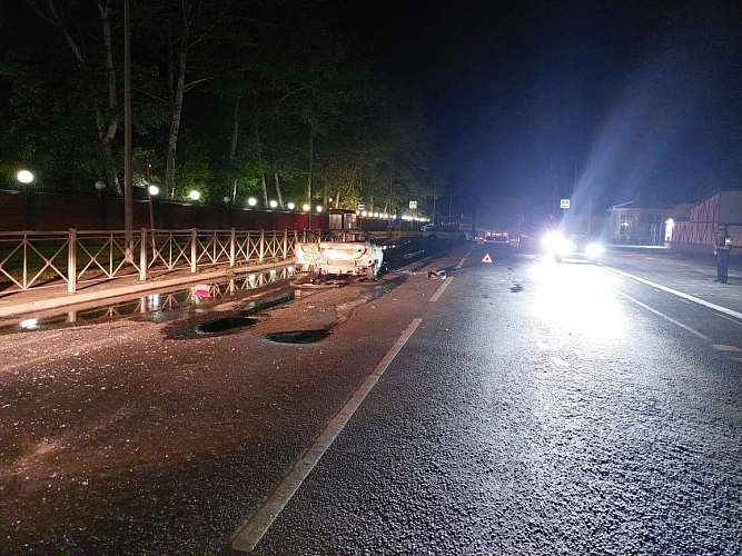 Фото: с места происшествия // фото УГИБДД РО