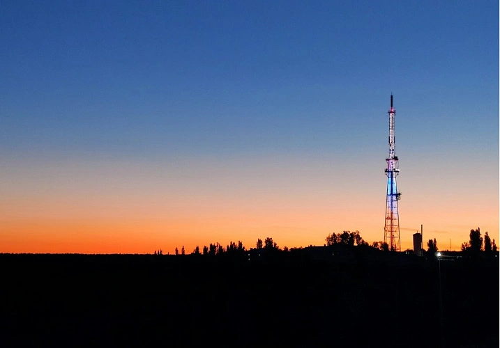 Фото: Телевизионная вышка, кадр из ВК РСТС