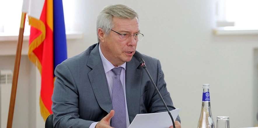 Фото: Губернатор Ростовской области Василий Голубев, кадр ПРО