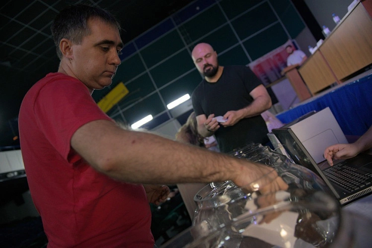 Фото: Жеребьёвка бесплатного эфирного времени в Ростове, кадр ИК РО