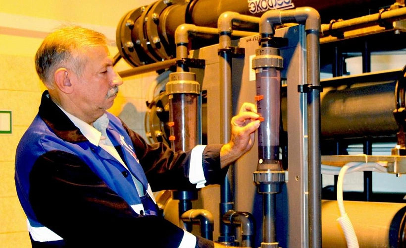 Фото: корректировка доз реагентов на Ростовводоканале, кадр пресс-службы