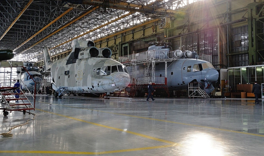 Фото: Цеха Роствертола, фото корпорации Ростех