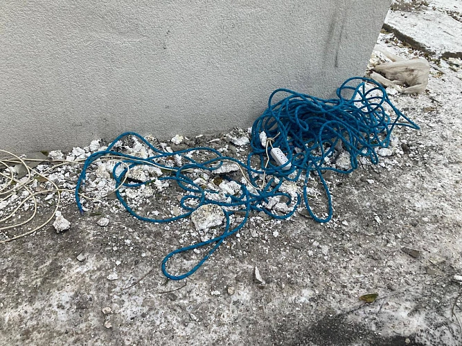 Фото: Перерезавший страховочный трос монтажнику-высотнику предстанет перед судом в Ростове, кадр Следкома РО