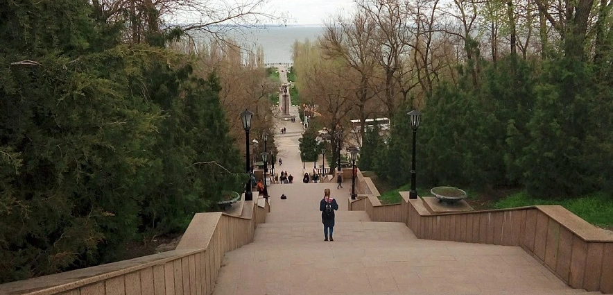 Фото: Лестница в Таганроге, кадр из архива 1rnd